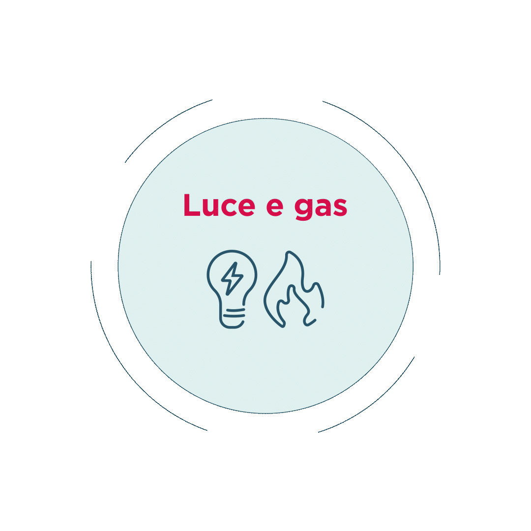 Animazione cerchi e icone